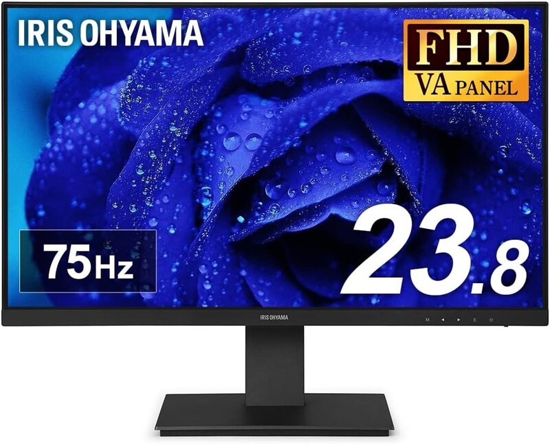 IRIS OHYAMA(アイリスオーヤマ),23.8インチモニター,ILD-D23FHD-B