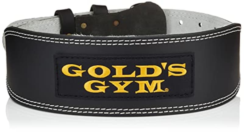 GOLD`S GYM（ゴールドジム）,トレーニングレザーベルト,G3368