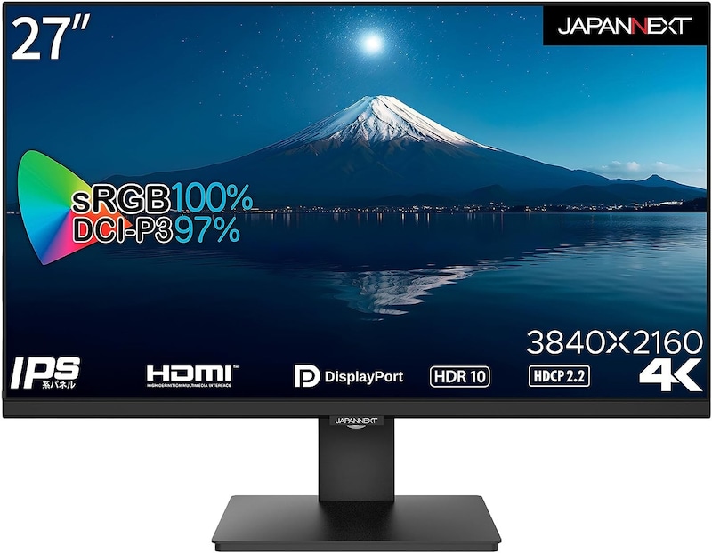 JAPANNEXT,27インチモニター,JN-IPS2708UHDR