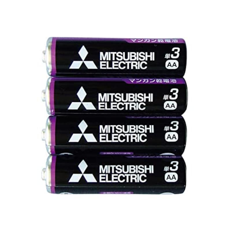 MITSUBISHI（三菱）,三菱 黒マンガン乾電池単3（4本入）10セット,R6PUE/4S 36-358 