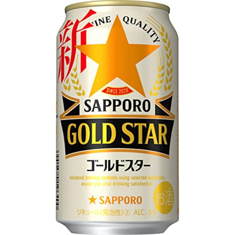 サッポロ,GOLD STAR  350ml×24本