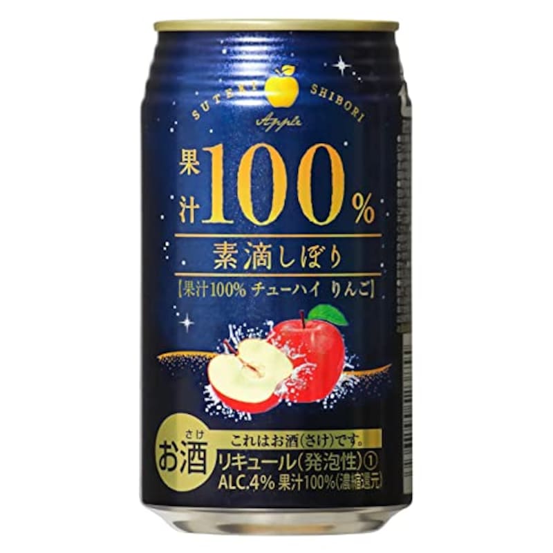 TOMINAGA（トミナガ）,素滴しぼり 果汁100% チューハイ りんご缶