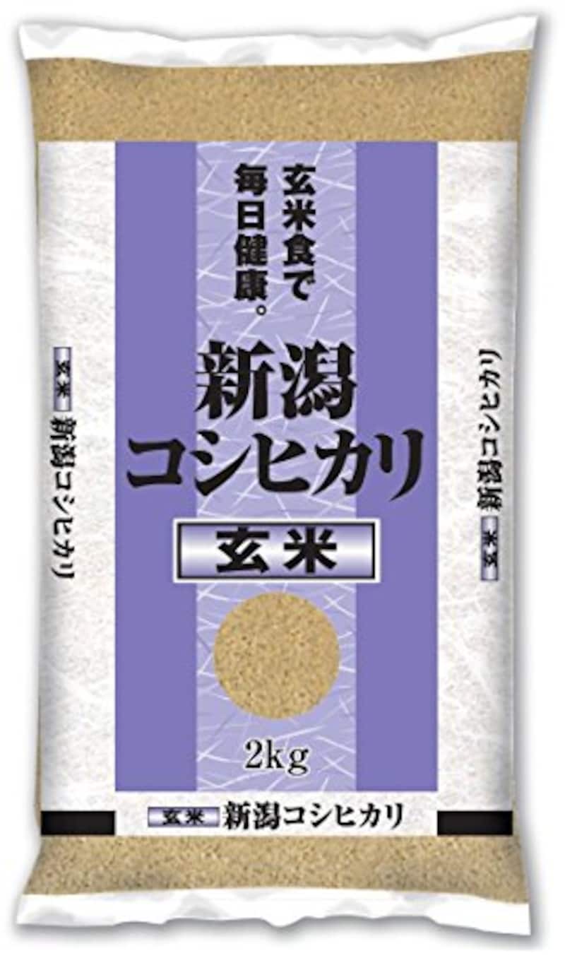 ‎全農パールライス,新潟県産 玄米 コシヒカリ 2kg
