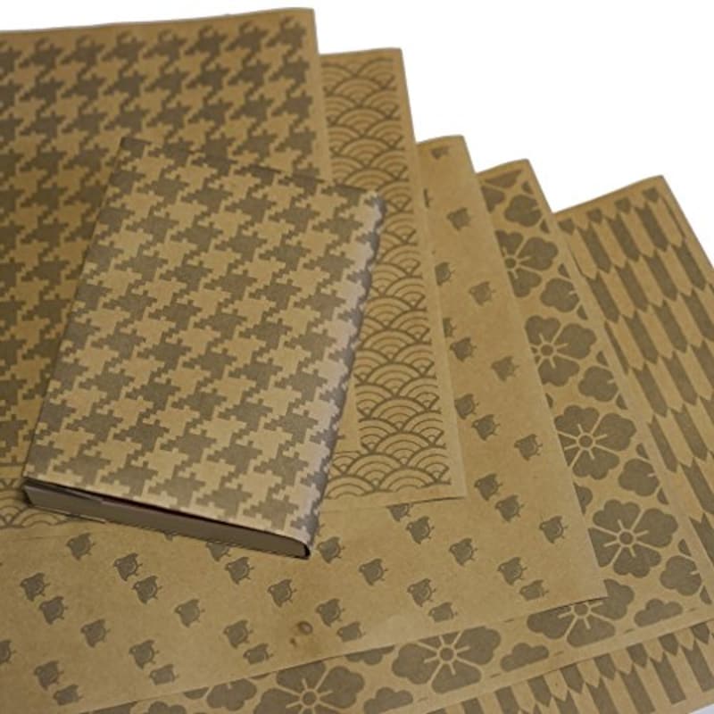 puikko,紙製ブックカバー　和柄パターン