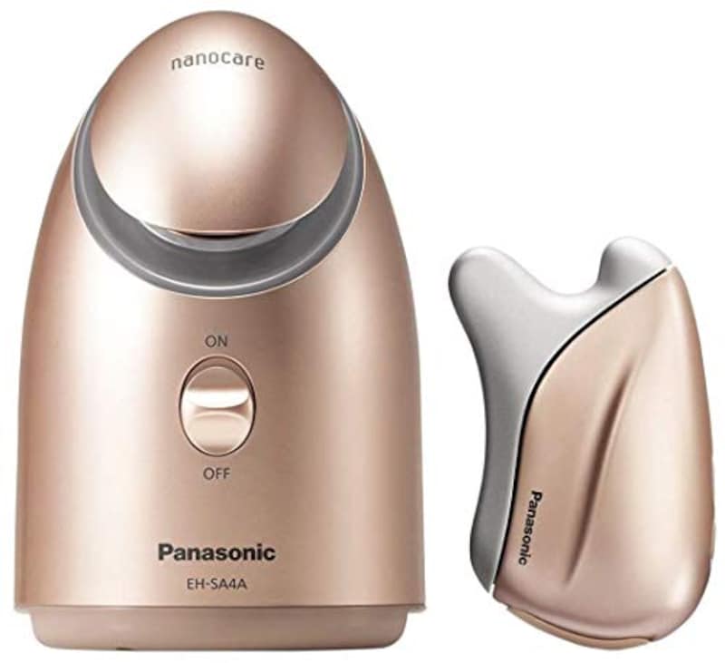 Panasonic（パナソニック）,スチーマーナノケア&美顔器 温感かっさ ゴールド,EH-SA4PCM-GN