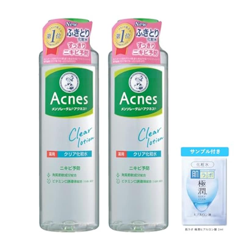Acnes（アクネス）,薬用クリア化粧水セット 180ミリリットル