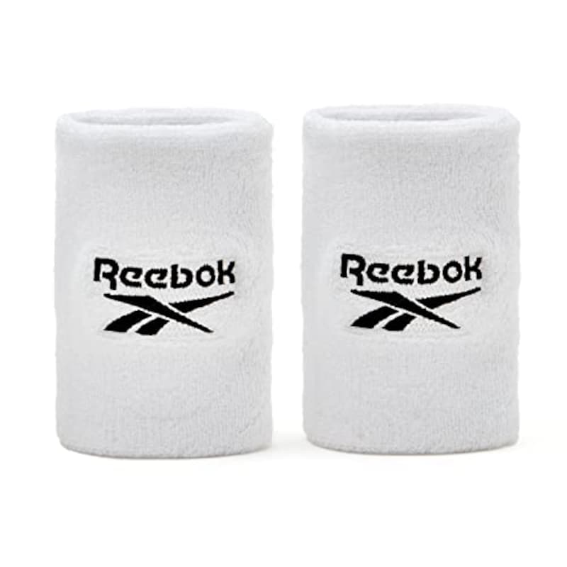 Reebok（リーボック）,スポーツリストバン 両手用 白色,RASB-11020
