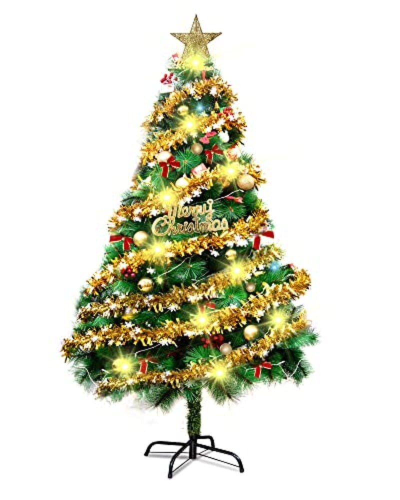 AKwing,クリスマスツリー LEDライト付き