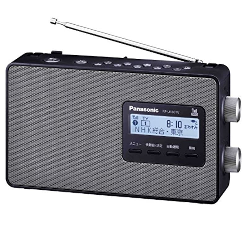Panasonic（パナソニック）,FM/AM/ワンセグ対応ラジオ,RF-U180TV-K