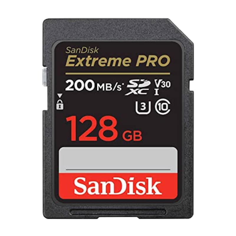 SanDisk,SDカード 128GB SDXC Class10 UHS-I V30