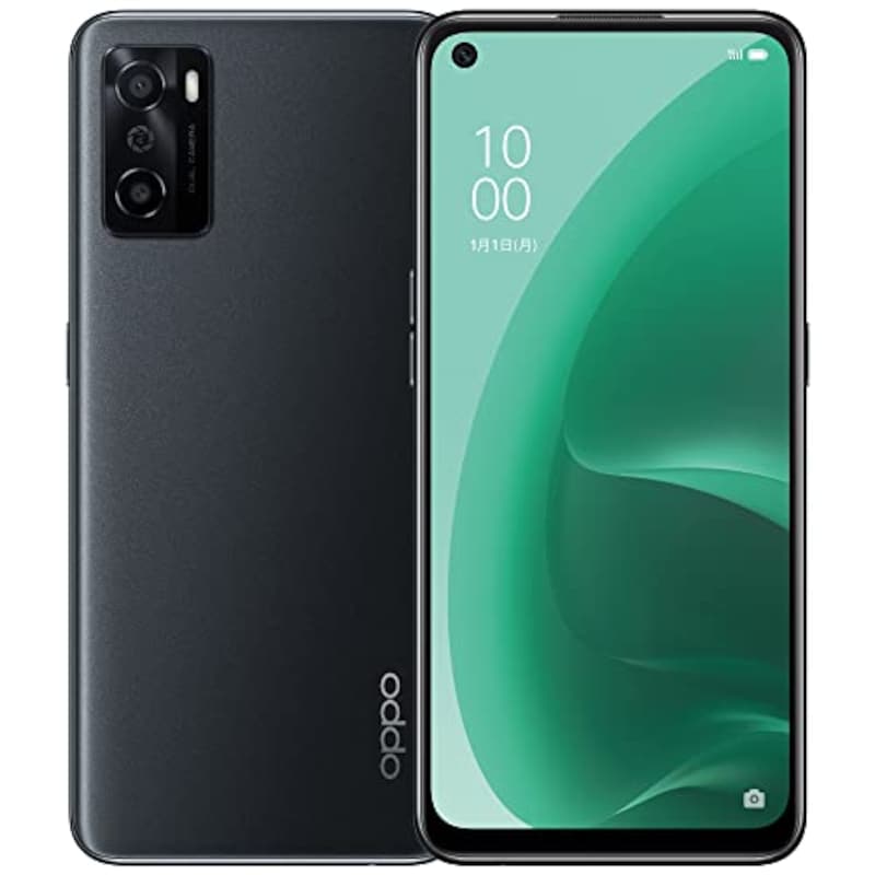 OPPO,A55s ブラック CPH2309 5G Simフリー