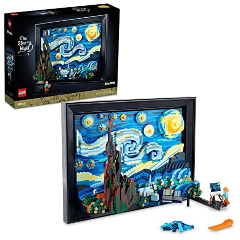 レゴ(LEGO),アイデア ゴッホ 「星月夜」