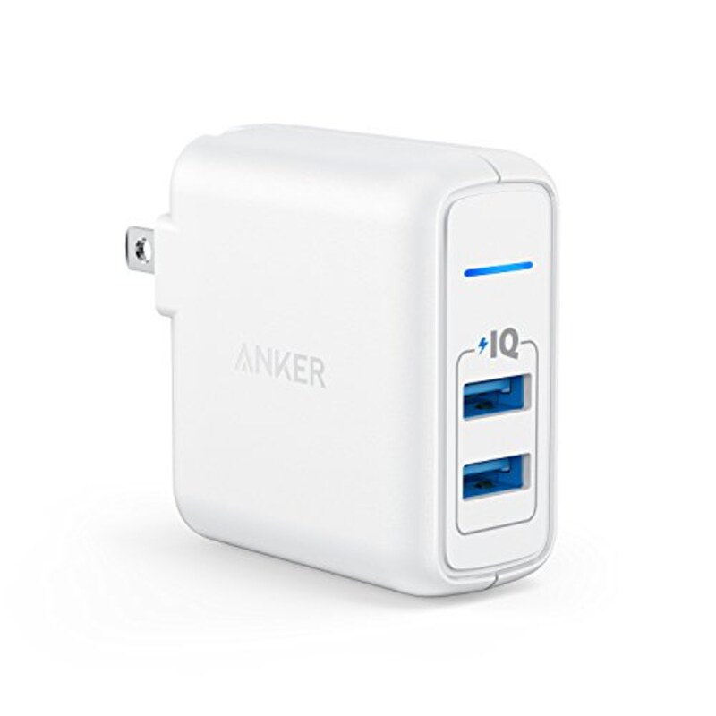 Anker,PowerPort 2 Elite (USB 急速充電器 24W 2ポート) 