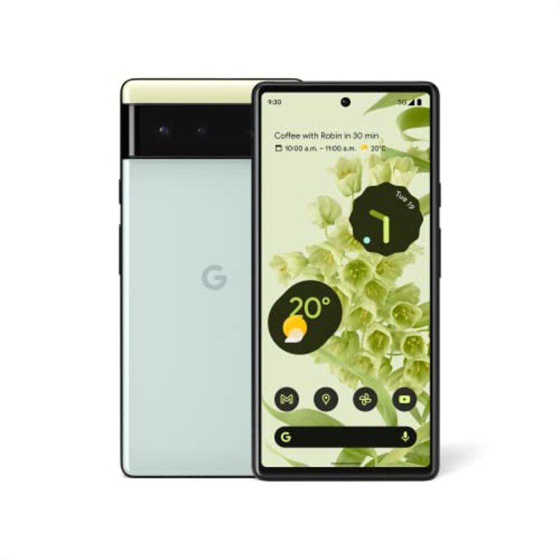 Google,Google Pixel 6 GR1YH 128GB Sorta Seafoam SIMフリー （整備済み品）