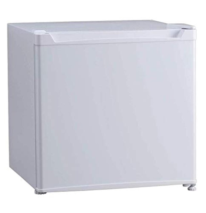 アイリスプラザ,小型冷蔵庫 46L 幅47cm 両開き対応 製氷室付き,PRC-B051D-W