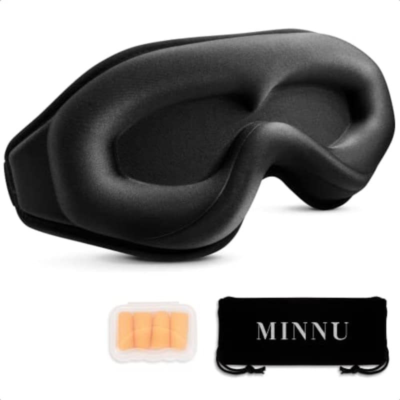 MINNU,アイマスク 睡眠用 3D立体型