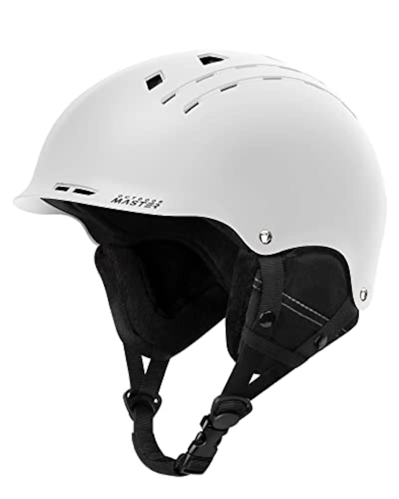 OutdoorMaster,スキー ヘルメット アジア専用モドル,‎S-Grey-803367-TL