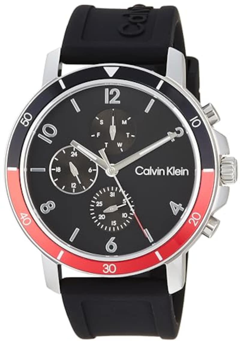 CALVIN KLEIN（カルバンクライン）,腕時計 GAUGE SPORT メンズ ブラック,25200072 