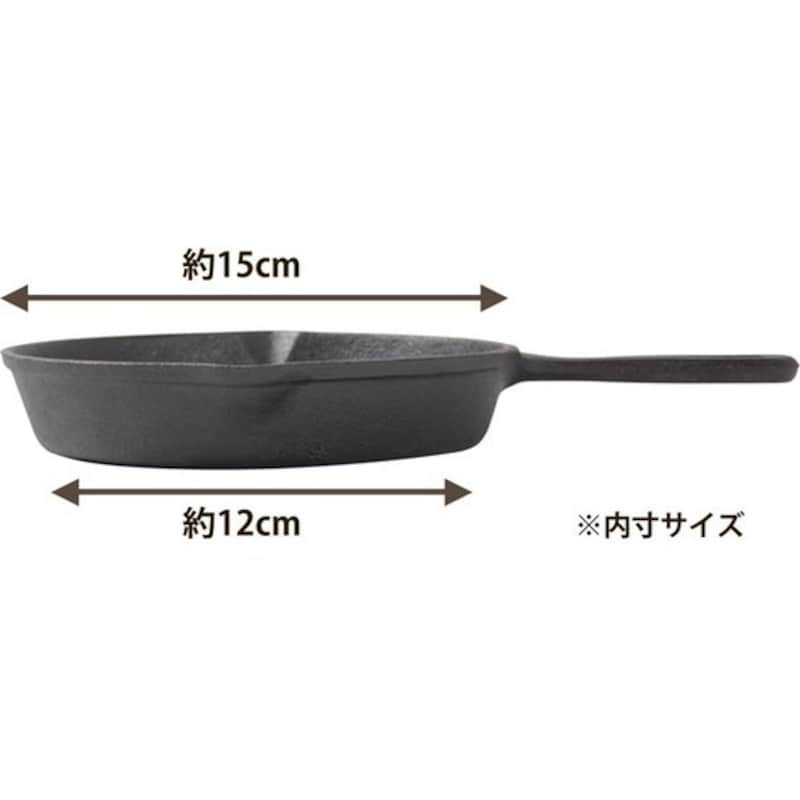 NITORI（ニトリ）,IH・ガス火 スキレット鍋(6インチ 15cm),8965229
