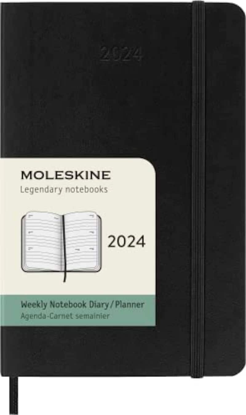 モレスキン（MOLESKINE）,ウィークリーノートブックダイアリー・プランナー ポケットサイズ,DSB12WN2Y21