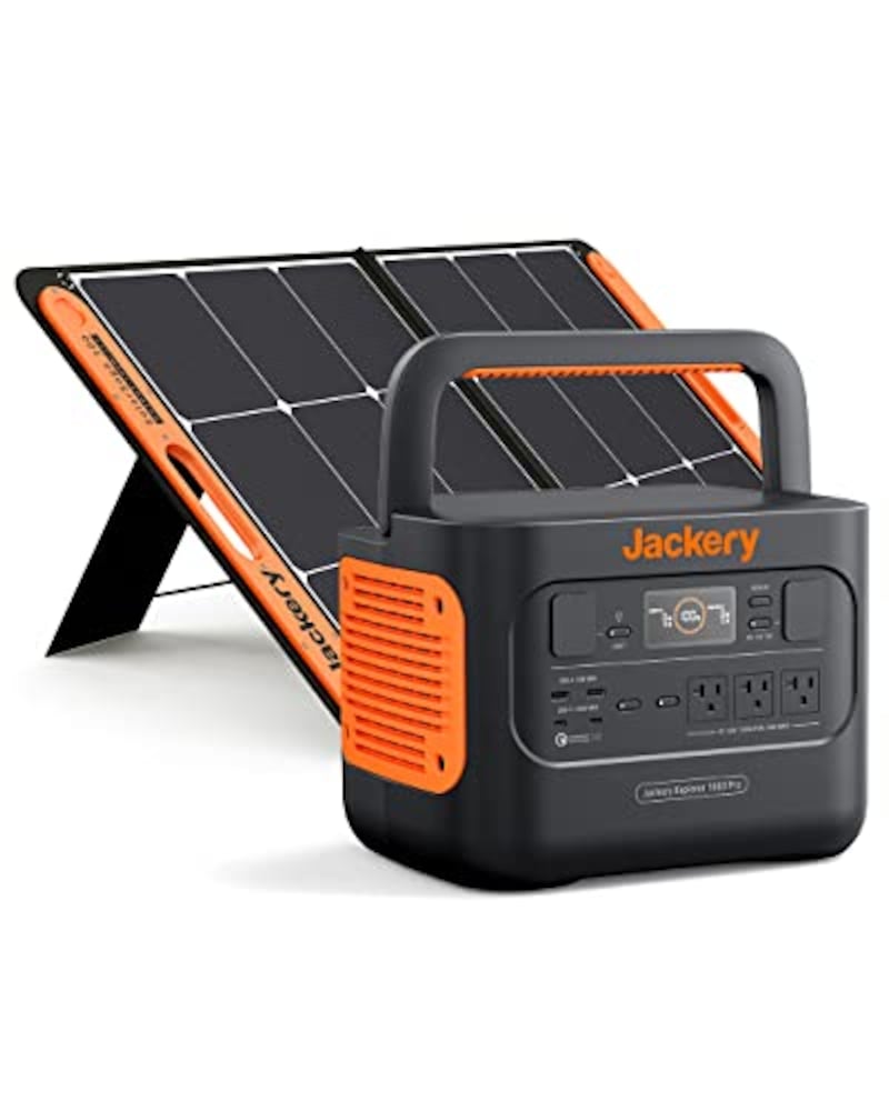 Jackery,Solar Generator 1000 Pro ポータブル電源 大容量 278400mAh 1002Wh
