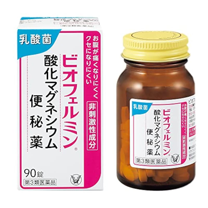 大正製薬,ビオフェルミン酸化マグネシウム便秘薬 90錠