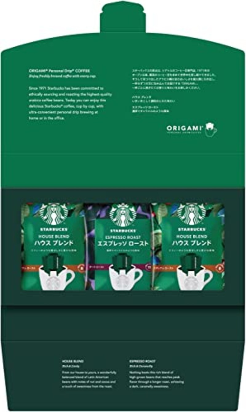 Starbucks（スターバックス）,オリガミ(R) パーソナルドリップ(R) コーヒーギフト,SB-10S