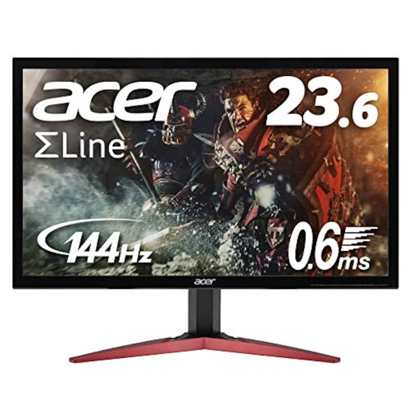 Acer（エイサー）,ゲーミングモニター SigmaLine 23.6インチ 0.6ms 144Hz,KG241QAbiip