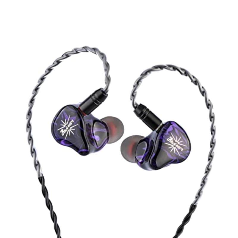 Kiwi Ears,Quartet 2DD+1BAハイブリッド型 有線 HiFiイヤホン