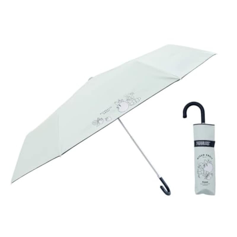 Ogawa（小川）,日傘 折りたたみ傘 レディース UV変色プリント,56205