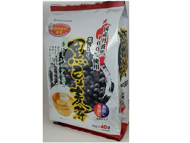 中川食品,黒豆麦茶 国産丹波黒100％使用