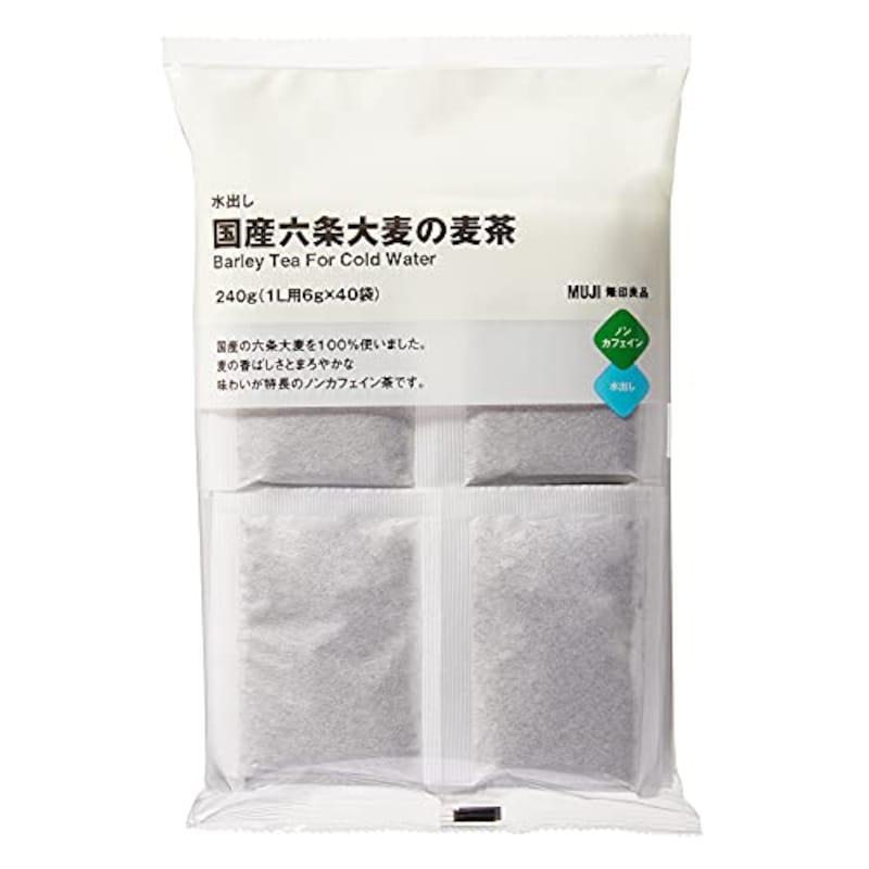 MUJI（無印良品）,水出し 国産六条大麦の麦茶