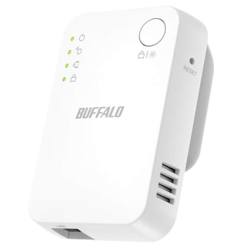 バッファロー,WiFi 無線LAN 中継機 Wi-Fi 5 11ac 866 + 300 Mbps