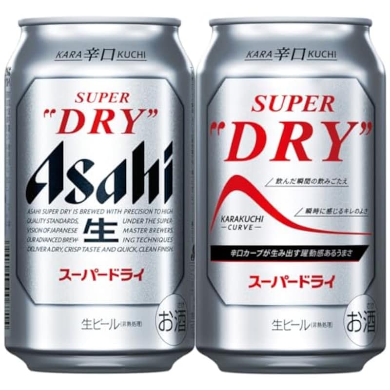 Asahi（アサヒ）,スーパードライ [新・辛口 生 ビール]アサヒ缶 [ ビール 350ml×24本 ]