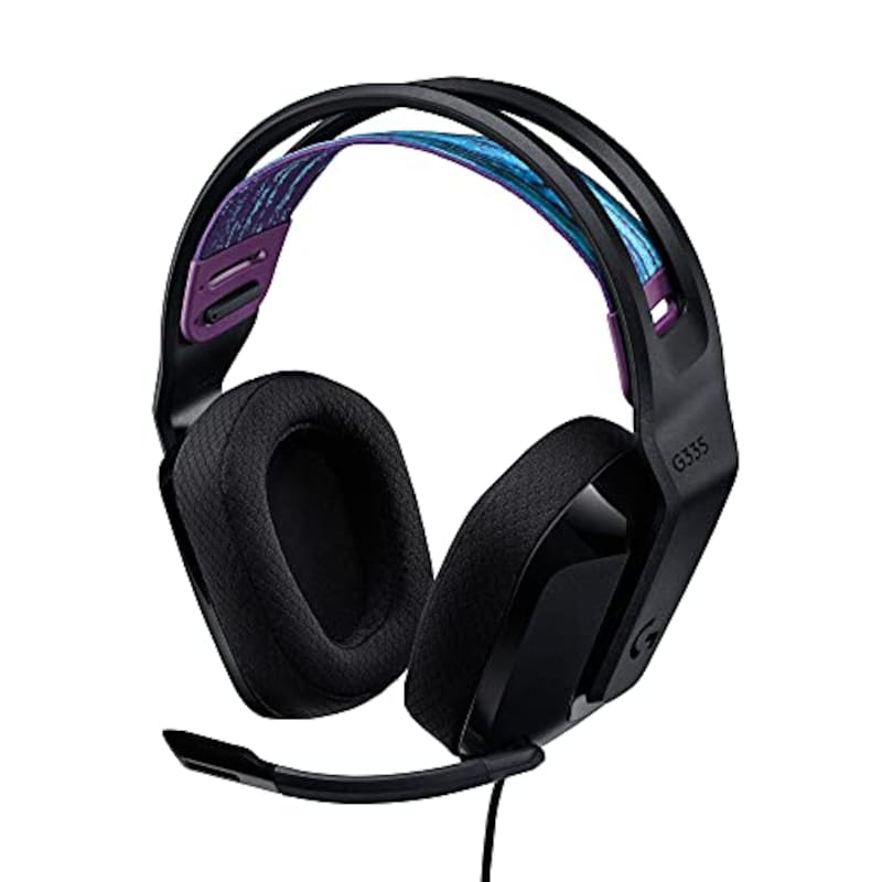 Logicool G,ゲーミングヘッドセット G335 ゲーミング ヘッドセット G335BK