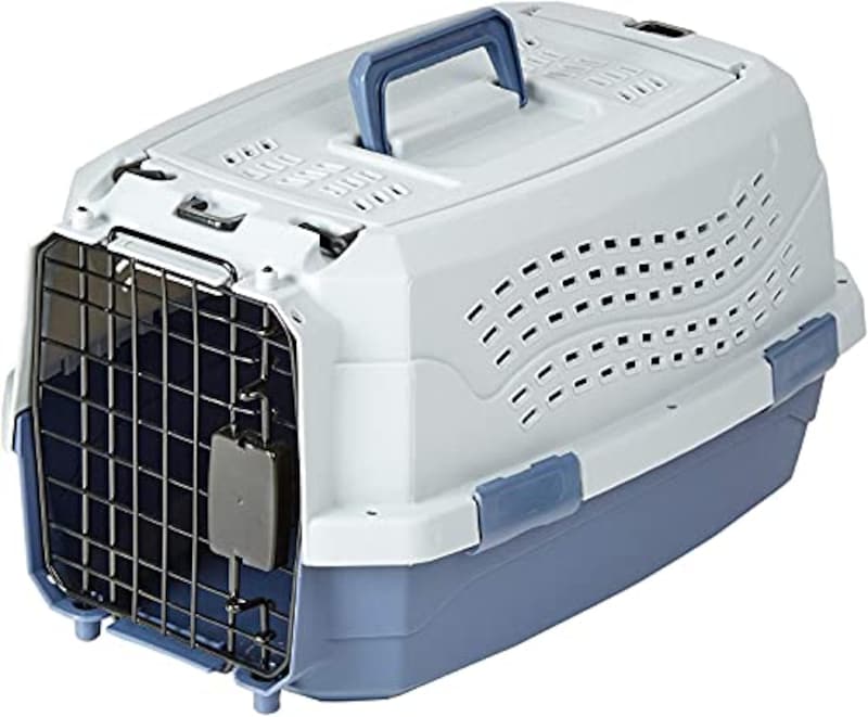 Amazonベーシック ペットキャリー ダブルドア 超小型犬・猫用 5kgまで Sサイズ