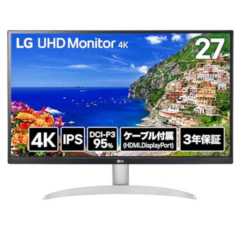 LG,モニター ディスプレイ,27UP600K-W