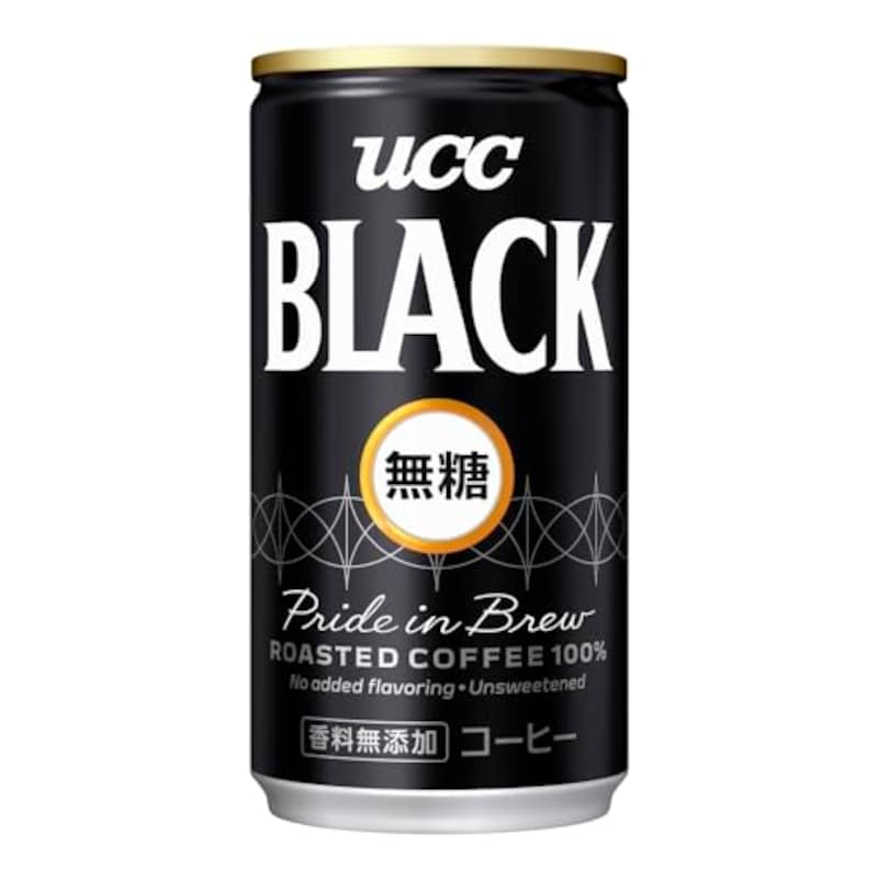 UCC,BLACK無糖 缶コーヒー185ml×30本