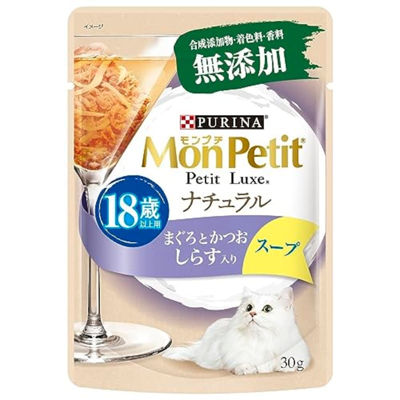 モンプチ,プチリュクスパウチ ナチュラル スープ