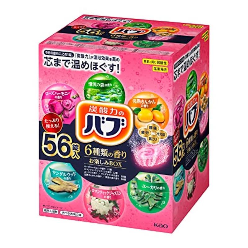 バブ,6種類の香りセレクトBOX