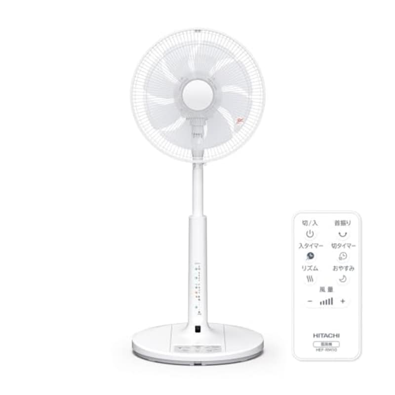 HITACHI（日立）,リビング扇風機 DCモーター 風量6段階 8枚羽根,HEF-DL300F