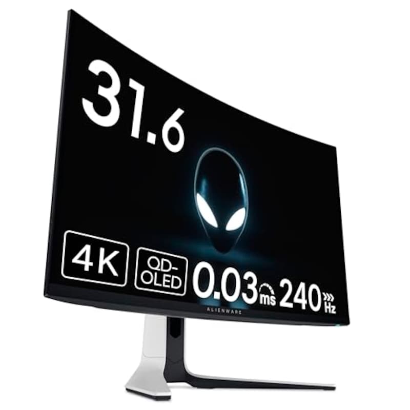 Dell AW3225QF 32インチ 曲面 有機EL Alienware