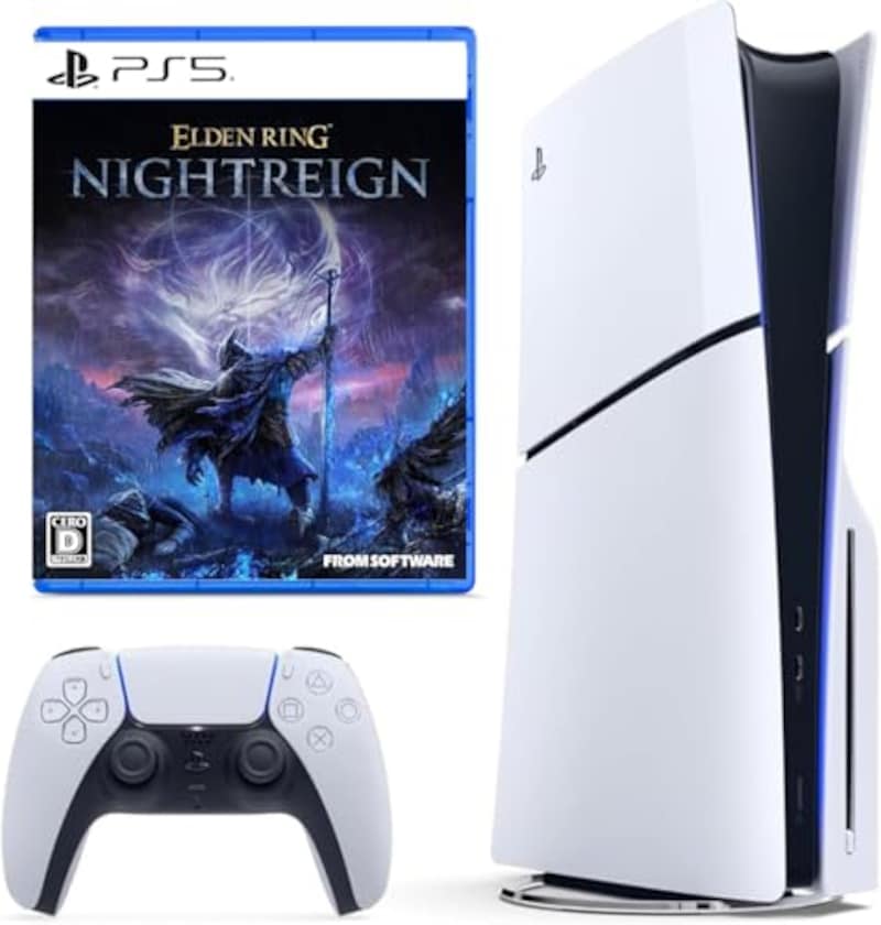 PlayStation 5(CFI-2000A01) + ELDEN RING NIGHTREIGN セット【Amazon.co.jp限定】オリジナル壁紙 配信