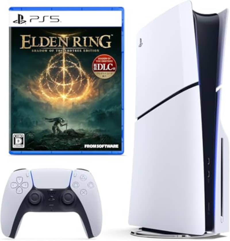 PlayStation 5(CFI-2000A01) + ELDEN RING SHADOW OF THE ERDTREE EDITION セット【Amazon.co.jp限定】オリジナル壁紙 配信