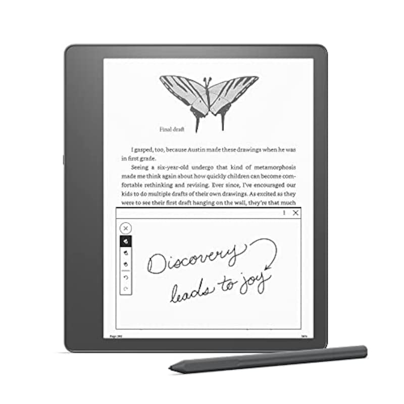 Kindle Scribe キンドル スクライブ (16GB) 10.2インチディスプレイ Kindle史上初の手書き入力機能搭載 スタンダードペン付き (2022年発売)