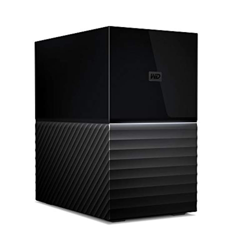 ウエスタンデジタル(Western Digital) WD デスクトップHDD 16TB USB3.2 Gen 1 暗号化 RAID 0,1 バックアップ My Book Duo 2021EX / WDBFBE0160JBK-JEEX/E メーカー3年保証 国内正規代理店品