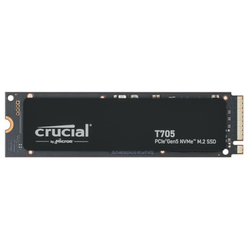Crucial(クルーシャル) T705 4TB 3D NAND NVMe PCIe5.0 M.2 SSD 最大14,100MB/秒 CT4000T705SSD3-JP