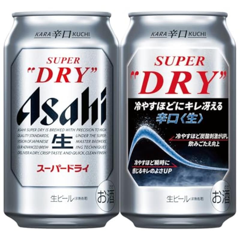 スーパードライ アサヒ ビール 350ml 24本 【新・辛口 生ビール】