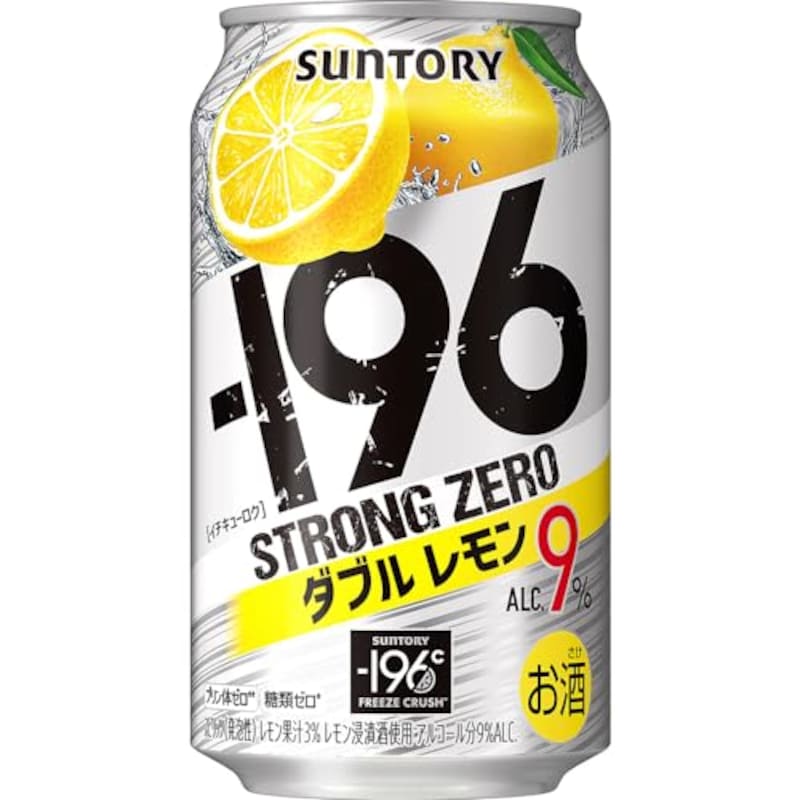 SUNTORY(サントリー),-196℃ ストロングゼロ ダブルレモン