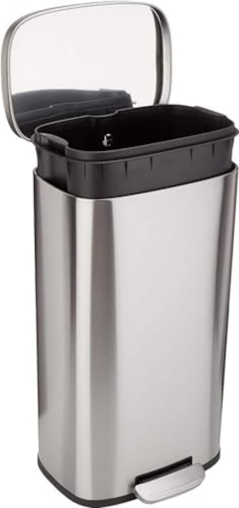 Amazonベーシック ゴミ箱 30L(30リットル) ソフトクローズ